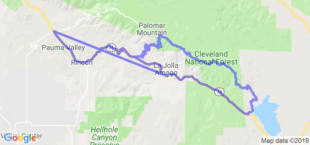 The Palomar Mountain Loop |  United States