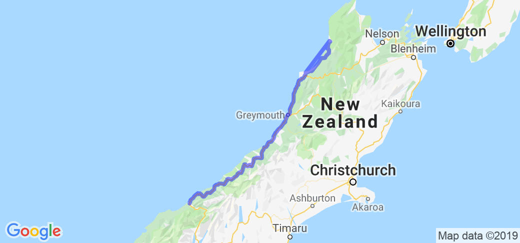 500 Kilometers of West Coast New Zealand Heaven |  Routes Around the World
