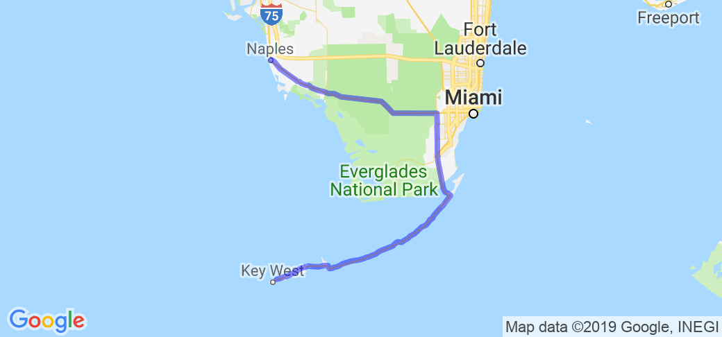 Naples to Key West |  United States