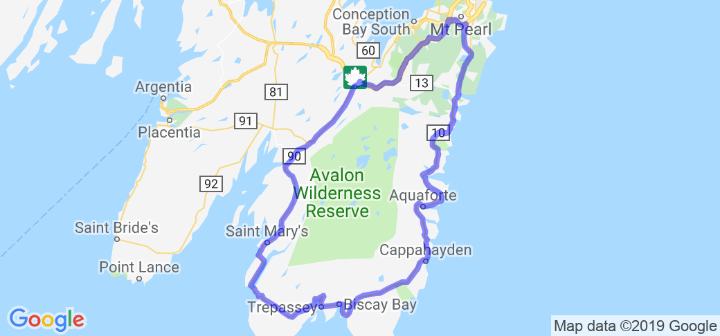 Irish Loop (Newfoundland, Canada) |  Routes Around the World
