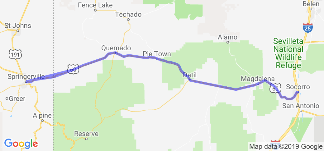 US 60 - Socorro to Springerville |  New Mexico
