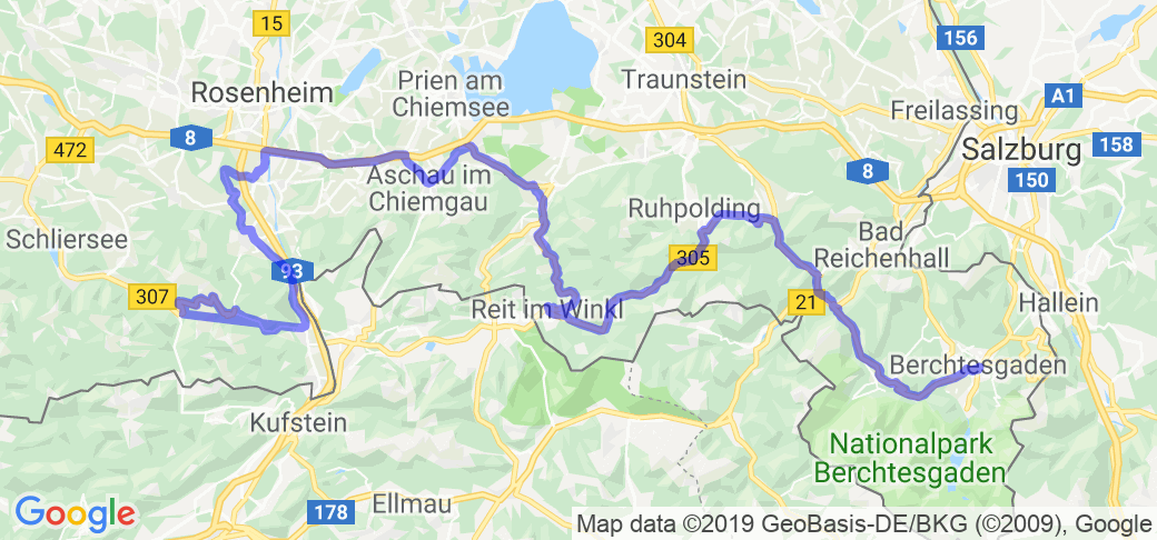 Eastern German Alpine Road (easternmost 150 KMs of Deutsche Alpenstrasse) |  Routes Around the World