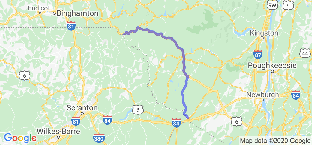 Route 97 Port Jervis To Hancock |  United States