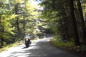 Fall Motorcycle Ride Through New England
