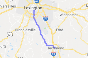 Tates Creek Road - Lexington to Richmond |  United States