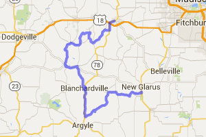 Mt. Horeb to New Glarus, The Long Way |  United States