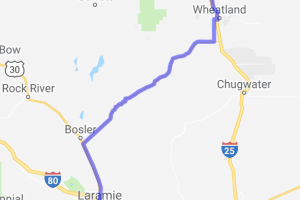 Laramie to Wheatland via Route 34 |  United States