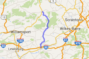 RT 487 - Bloomsburg  to Dushore PA |  United States