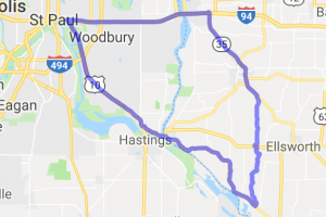 Twin Cities to Prescott and the Alphabet Roads Loop |  Minnesota