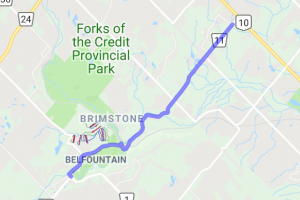 Forks of the Credit Road (Ontario, Canada) |  Routes Around the World