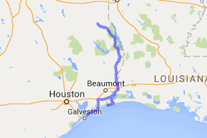 Hwy. 87 From Timpson Tx to Galveston |  United States