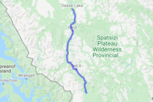 Cassiar Highway Meziadin Junction to Dease Lake (British Columbia, Canada) |  Routes Around the World
