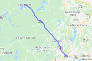 Route 511 from Perth to Calabogie (Ontario, Canada) |  Routes Around the World
