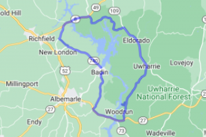 Badin Lake Loop |  United States