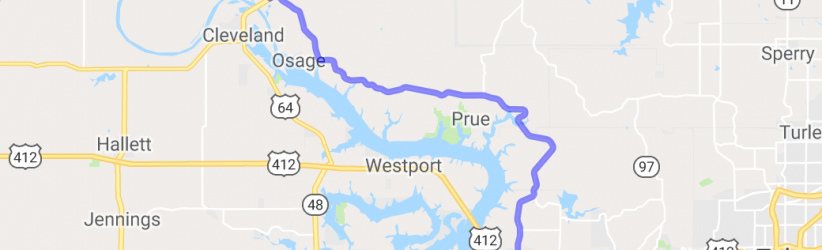 Rural Lake Keystone Ride |  United States