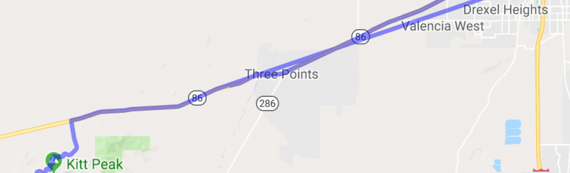 Tucson to the Kitt Peak National Observatory |  United States