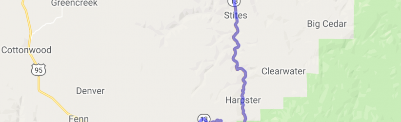 Northwest Passage All American Road:  Kooskia to Grangeville |  United States