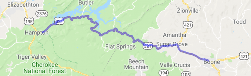 Up to the Ridges |  North Carolina