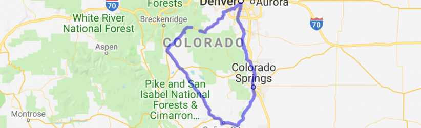 Denver to the South Park Basin Loop |  United States