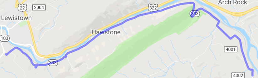 PA Ridge Ride - Hawstone Road |  United States