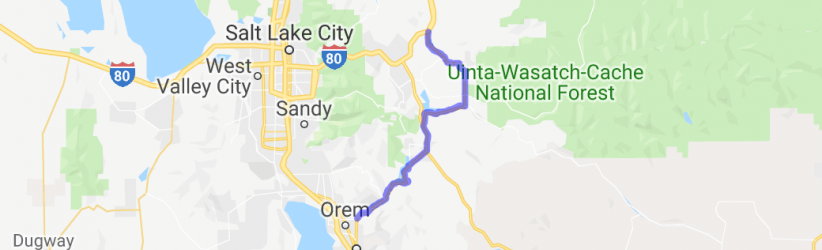 Wanship to Orem Lakes ride |  United States