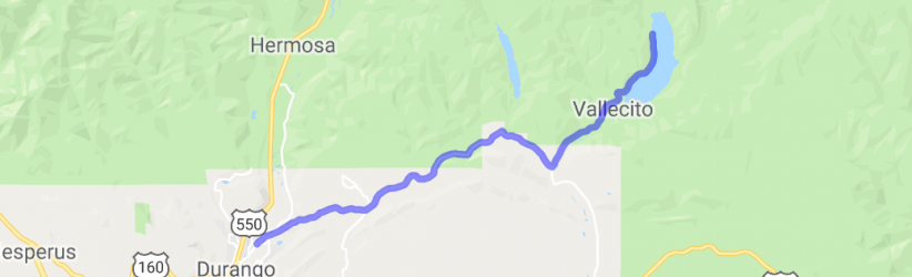 Durango to Lake Vallecito Lunch Run |  United States