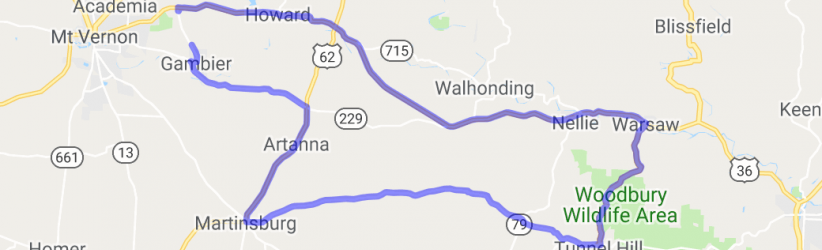 Mount Vernon to Warsaw Loop |  United States