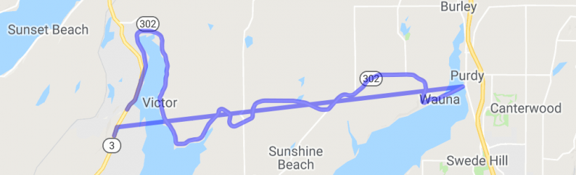 Gig Harbor to Allyn on 302 |  United States