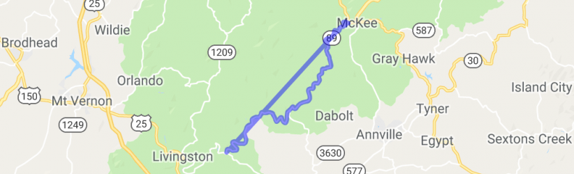 KY 89 - Great Riding Road |  United States