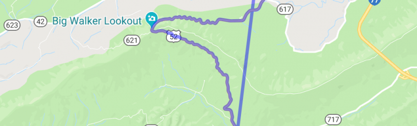 US Highway 52 in Southeastern Virginia |  United States