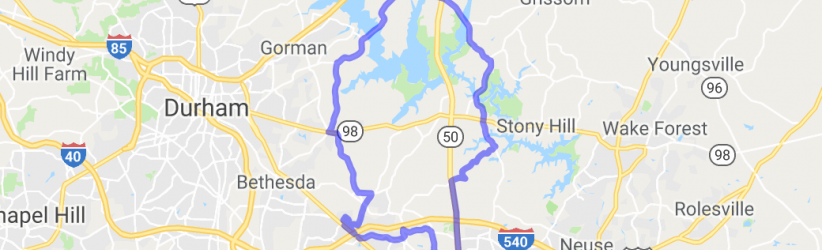 Old Weaver and Other Roads Near Falls Lake |  United States