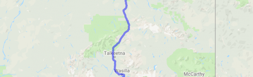 Anchorage to Fairbanks |  United States