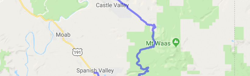 La Sal Loop Road |  United States