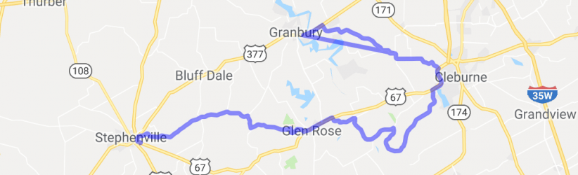 North Central Texas - Dinosaur Valley Route |  United States