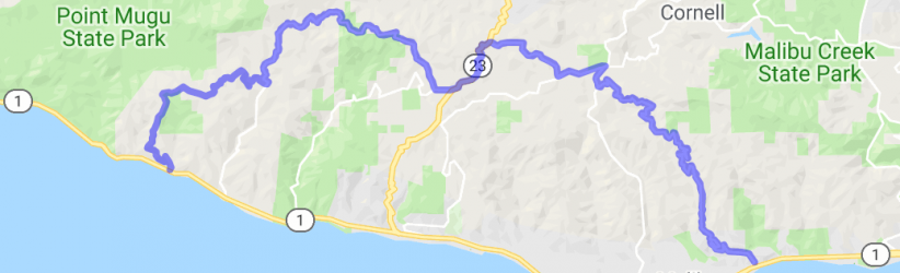 Tour De Malibu - Latigo Canyon to Deer Creek |  United States