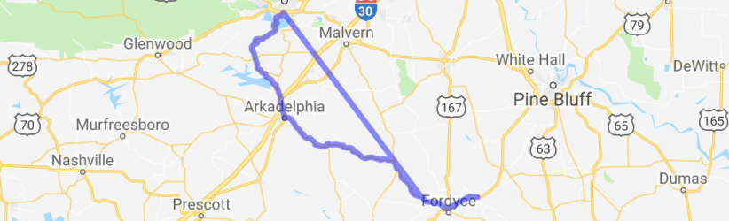 The Johnny Cash Run - Hot Springs to Kingsland |  United States