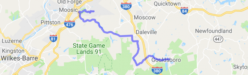 Gouldsboro to Montage Mountain |  United States