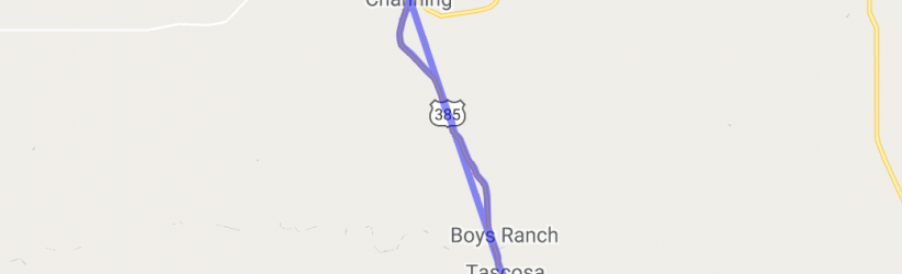 Channing to Boys Ranch (US 385) |  United States