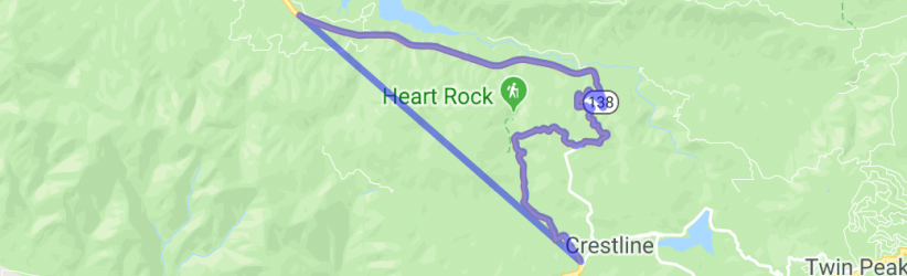 CA 138 - Crestline to Silverwood Lake |  United States