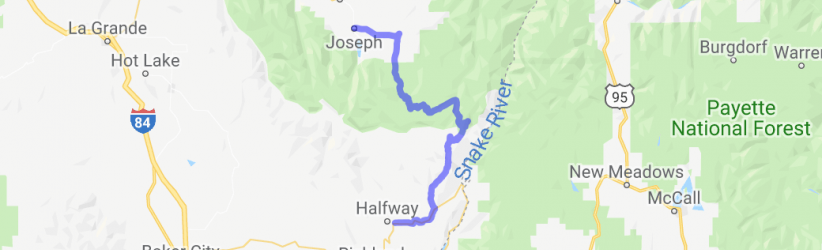 Hells Canyon Scenic Byway |  United States