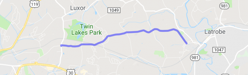 Donohue Road West of Latrobe |  United States