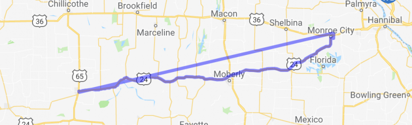 Easy Riding Along US 24 |  United States