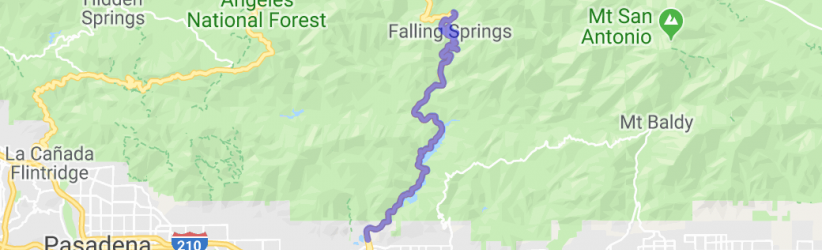 San Gabriel Canyon Road Hwy 39 |  United States