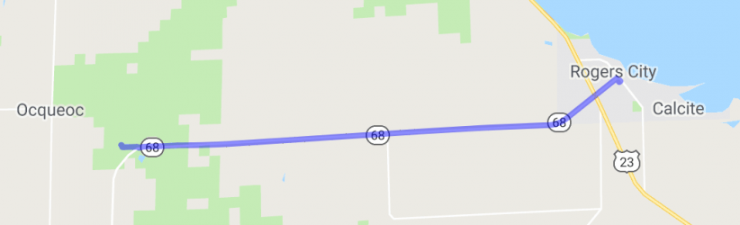 Rogers City to the Ocqueoc Falls |  United States