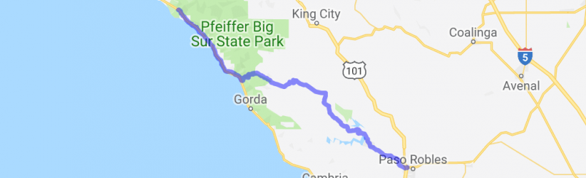 Nacimiento Road - Paso Robles to Big Sur |  United States