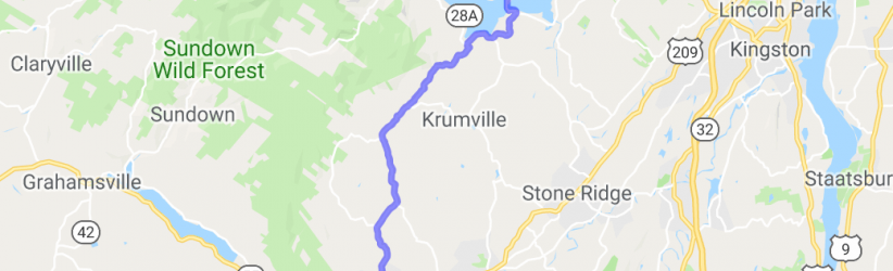 Kerhonkson ("Gunks") to the Ashokan Reservoir (Catskills) |  United States