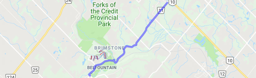 Forks of the Credit Road (Ontario, Canada) |  Routes Around the World