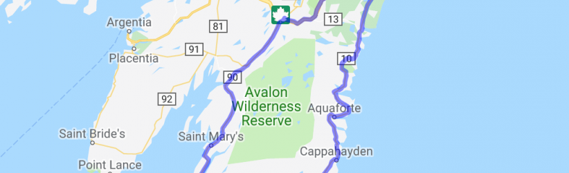 Irish Loop (Newfoundland, Canada) |  Routes Around the World