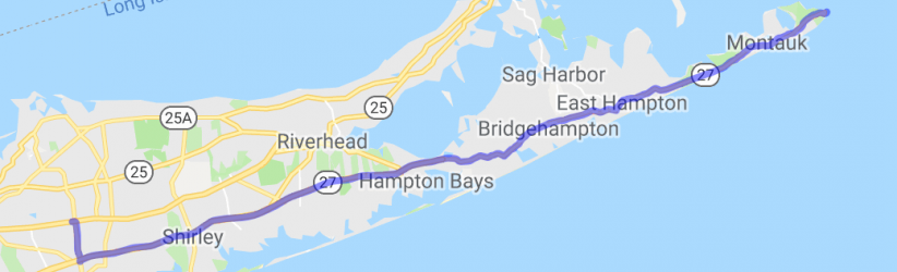 The Montauk Lighthouse Run (on Rt 27) |  United States