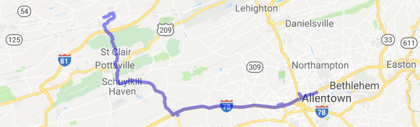 Coal Miner Towns Loop |  United States